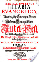 Hilaria evangelica: oder ... Bericht vom andern evangelischen Jubelfest 1717 ( uddrag )
